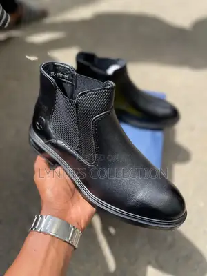Hard Leather Chelsea Boots Laceless ,Laceless Chelsea Sizes 40-45