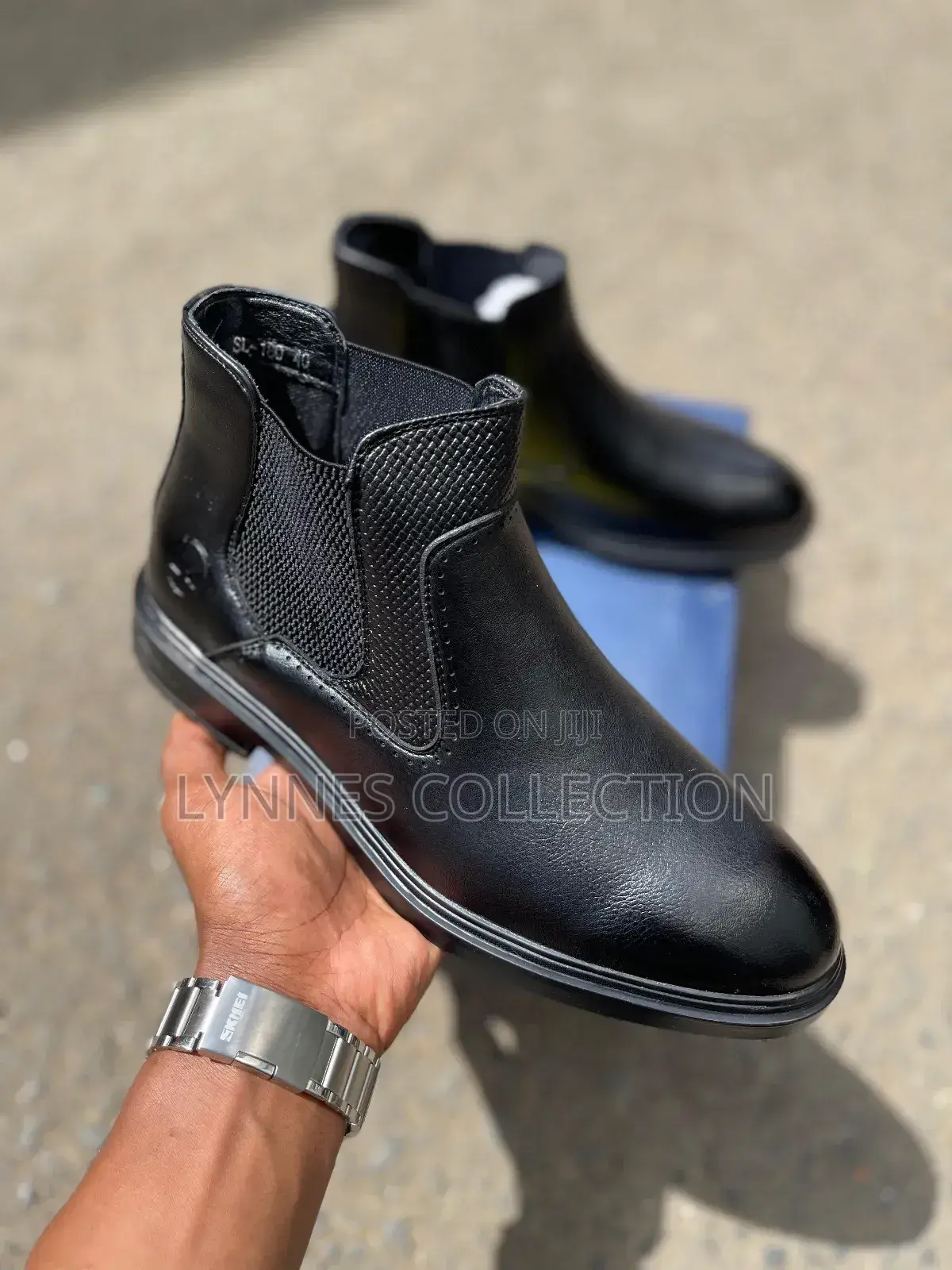Hard Leather Chelsea Boots Laceless ,Laceless Chelsea Sizes 40-45