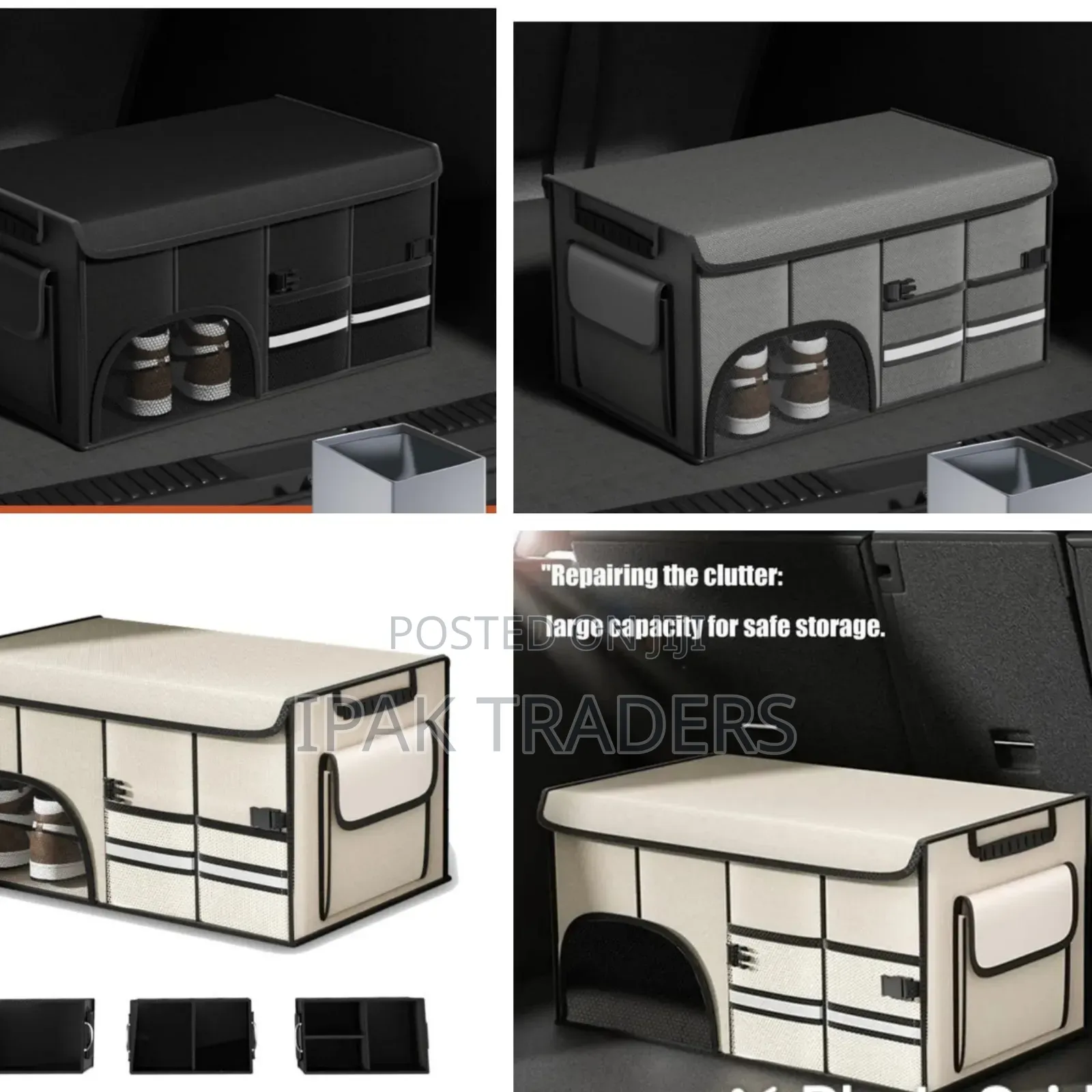 Car Trunk Foldable Storage Box/Organizer *Large Capacity