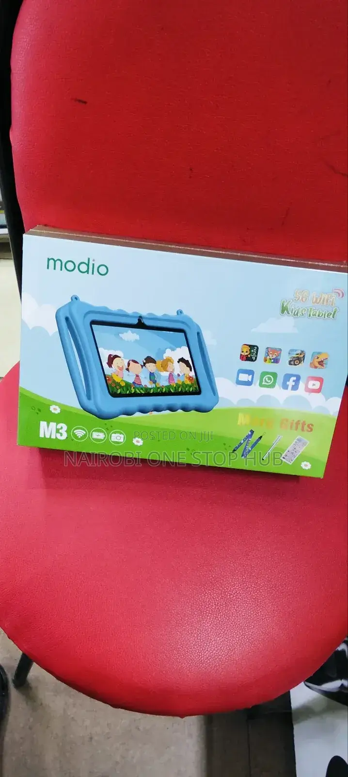 Modio M3 Wifi Kids Tablet With Pre-Installed Apps