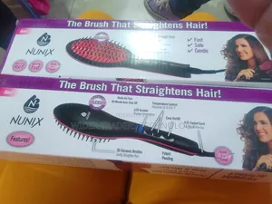Nunix 906b Hot Comb Hair Straightener