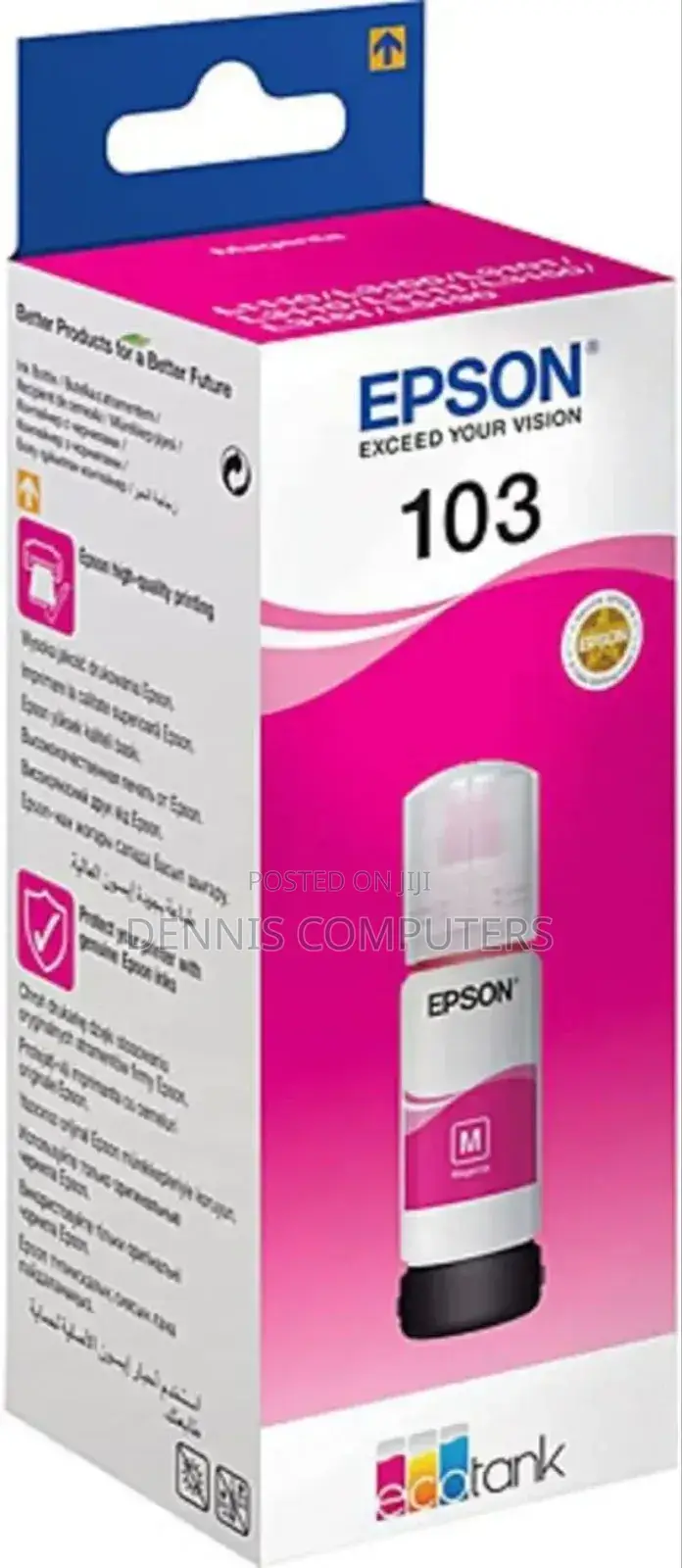 Ink Cart Epson 103 Magenta