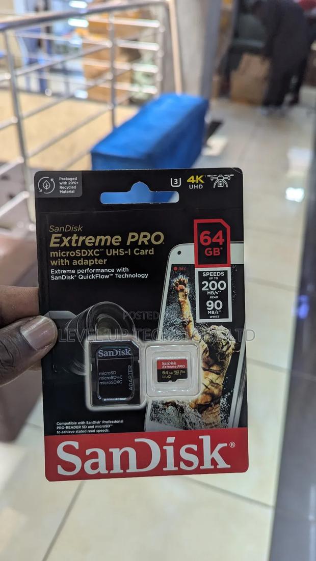 128gb Sandisk Camera Memory Card Class 10 - main view
