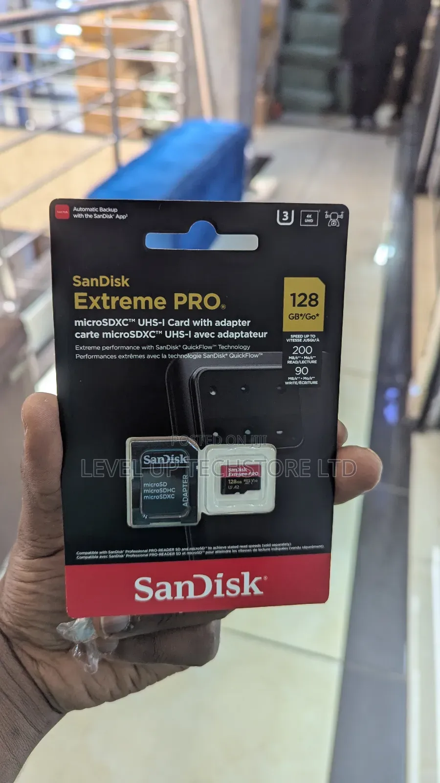 128gb Sandisk Camera Memory Card Class 10