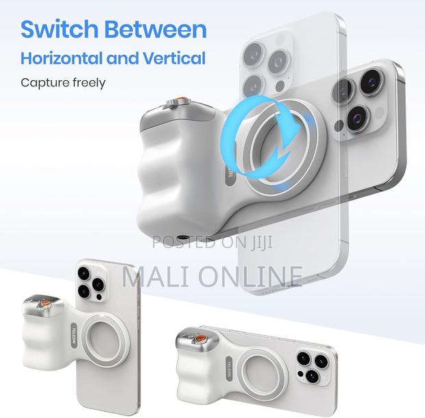 Magnetic Phone Camera Grip With Wireless Shutter - thumbnail 7