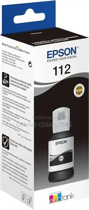 Ink Cart Epson 112 Black 127ml
