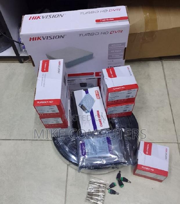 4 Hikvision CCTV Cameras Kit Full Hd Night Vision - main view