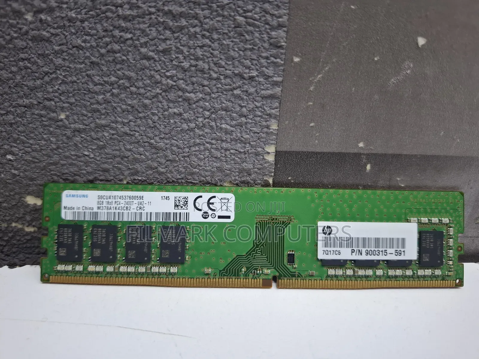 Samsung 8gb 1rx8 Pc4-2400t-Ua2-11 Desktop Ram