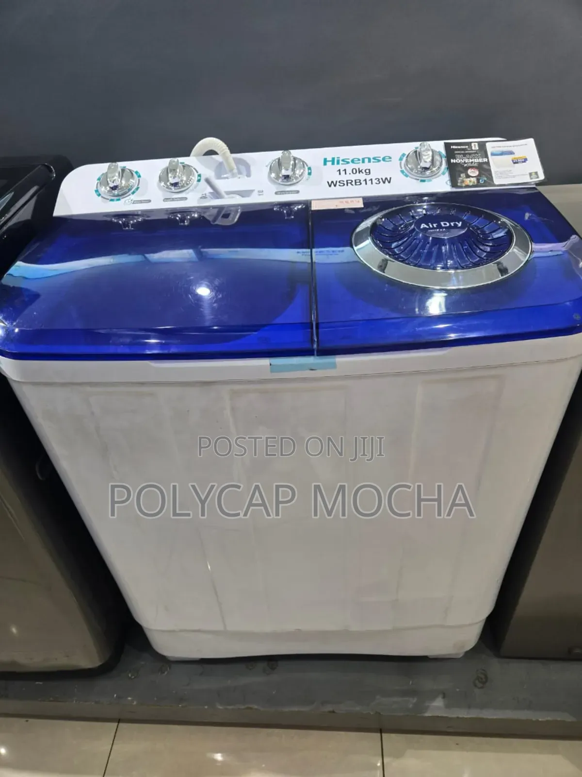 Hisense 11kg Top Load Washing Machine