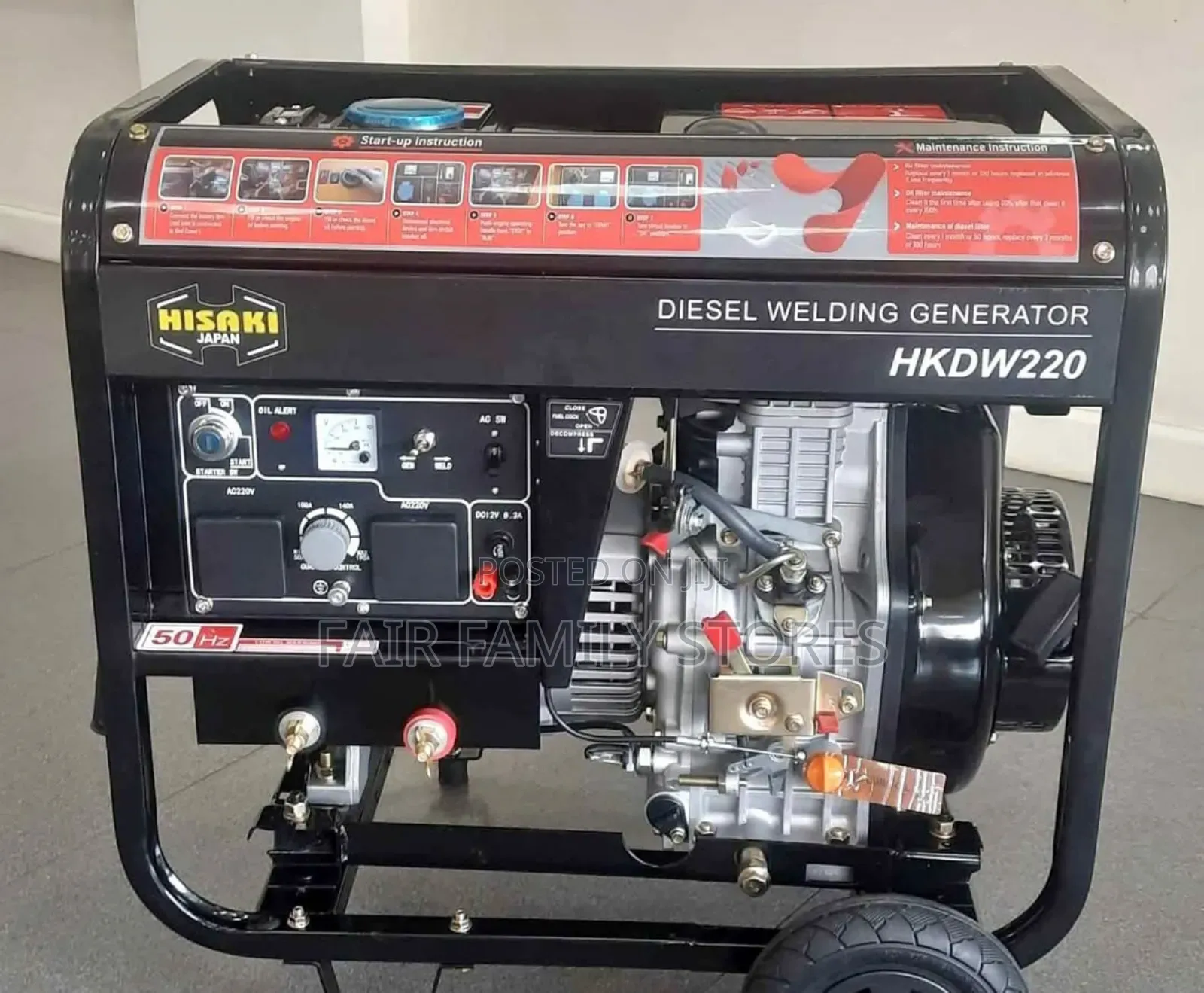 Hkdw220 Hisaki Japan Diesel *Welding* Generator 7.5kva