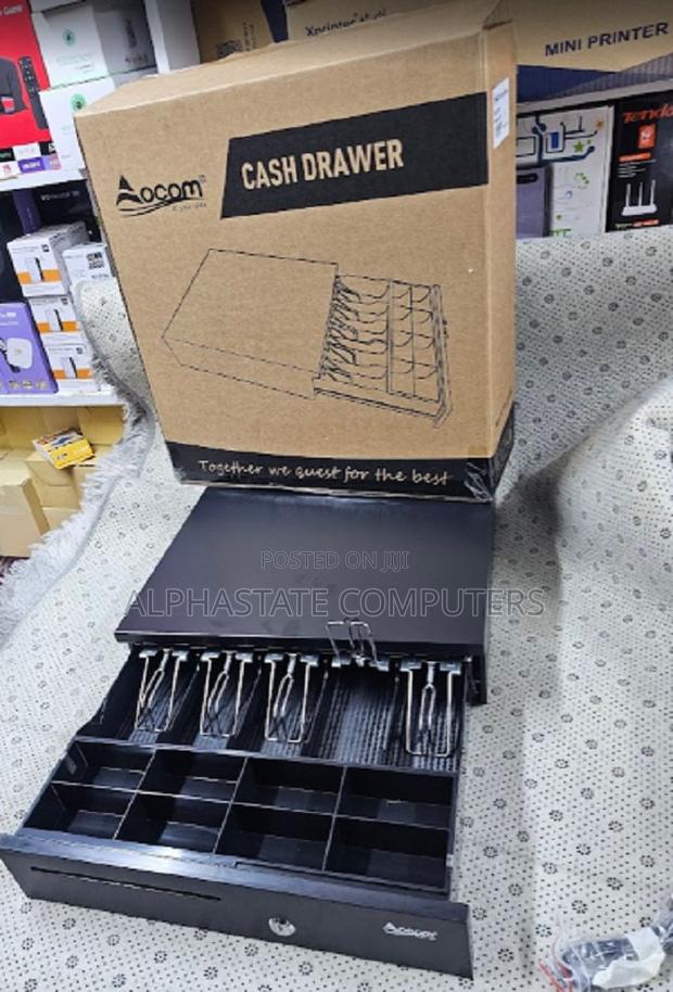 Cash Drawer With Key Lock Smooth Rails