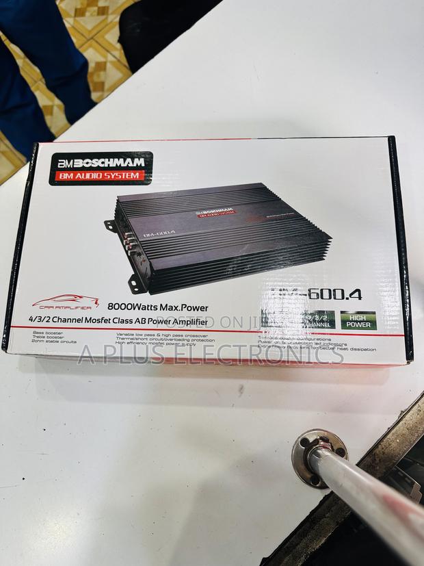 Boschmann Bm-600.4 Car Amplifier - main view