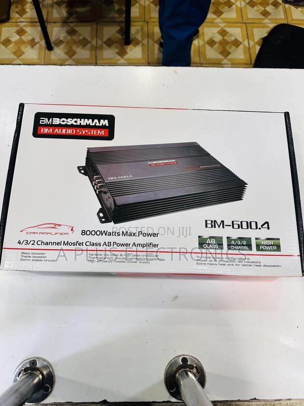 Bm-600.4 Car Amplifier - main view