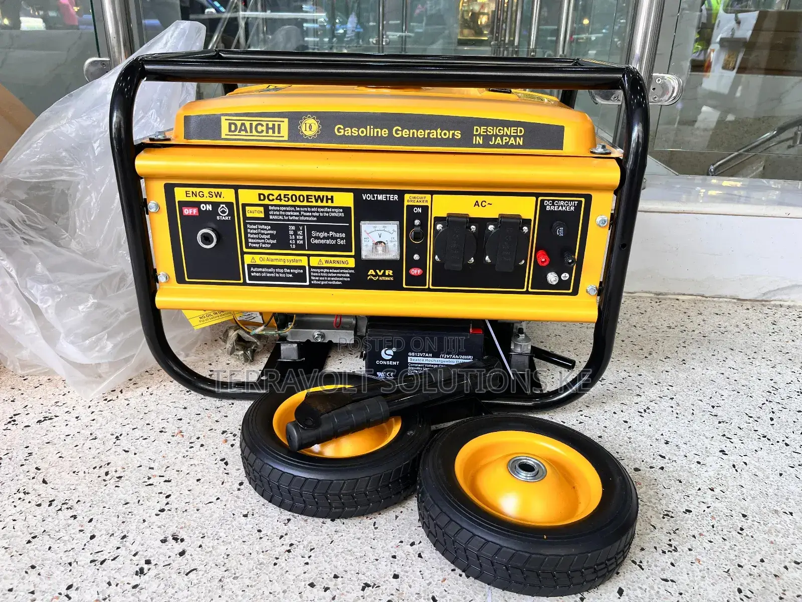 5kva Daichi Japan Dc4500ewh Gasoline Generator
