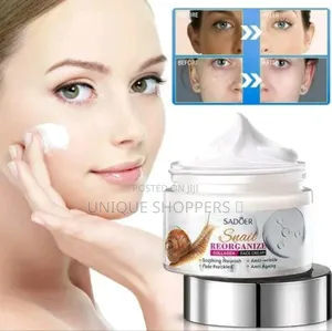 Snail Face Cream Collagen Facial Anti Aging Nourishing Brighte
