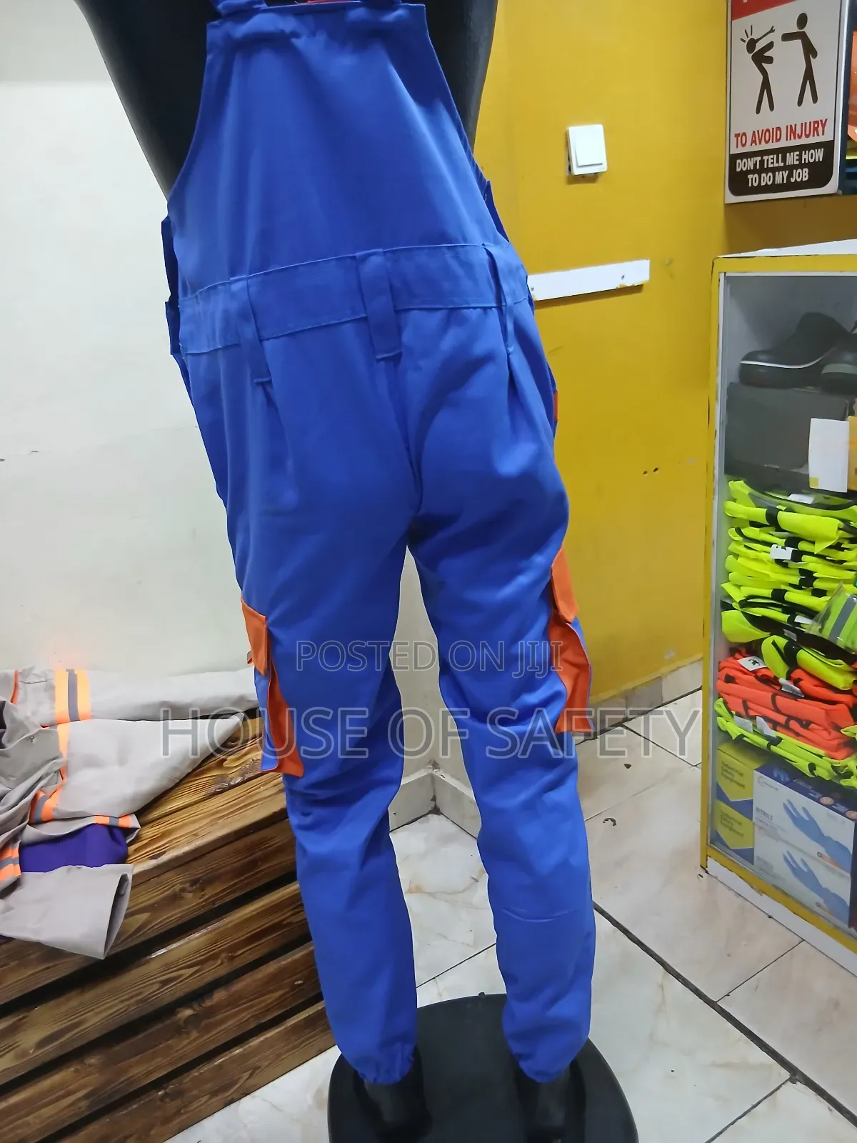 Stain-Resistant Overall and Dungaree