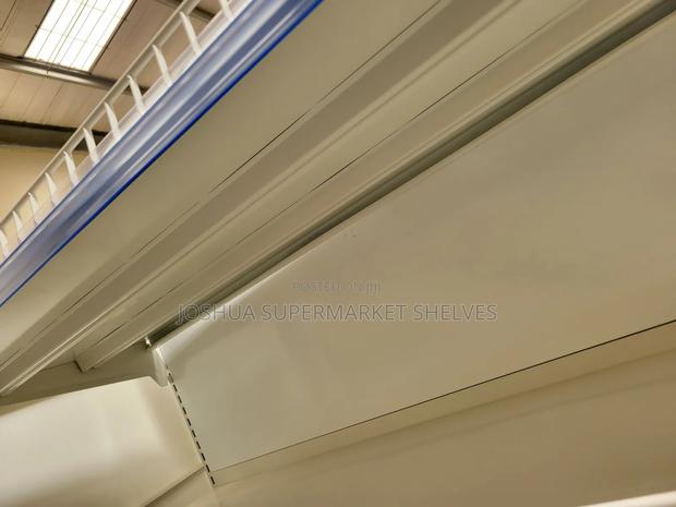 Adjustable Supermarket Double Shelves – Heavy Load Capacity - thumbnail 2