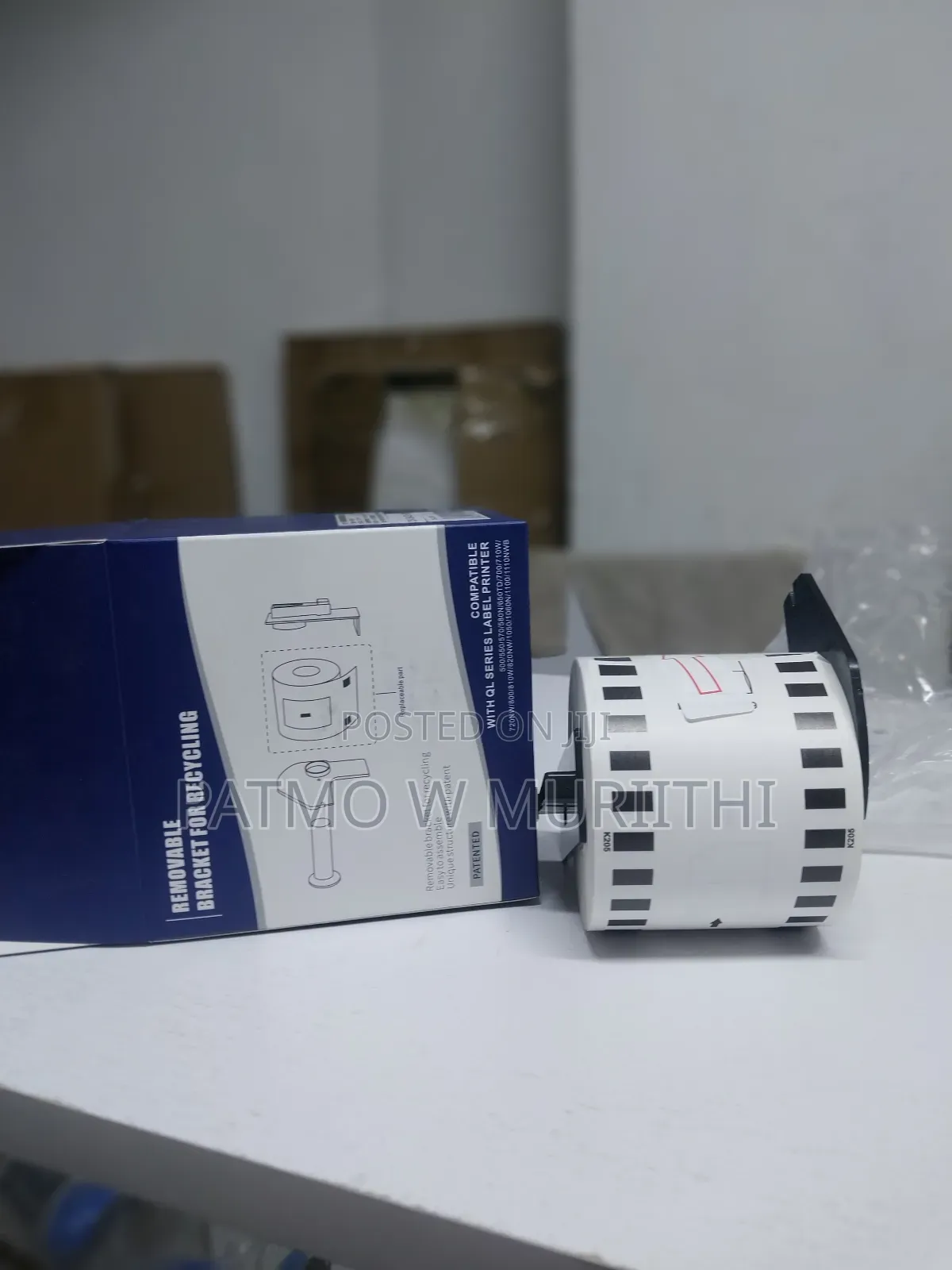 Dk-22205 White Paper Tape