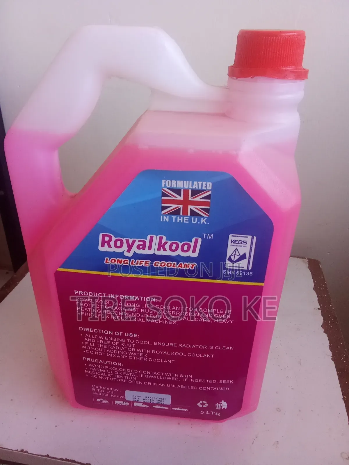 Royal Kool Coolant 5lts