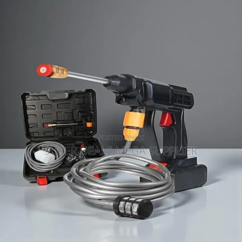 Wireless High Pressure Car Washer Gun With Dual 12000mah Batteries