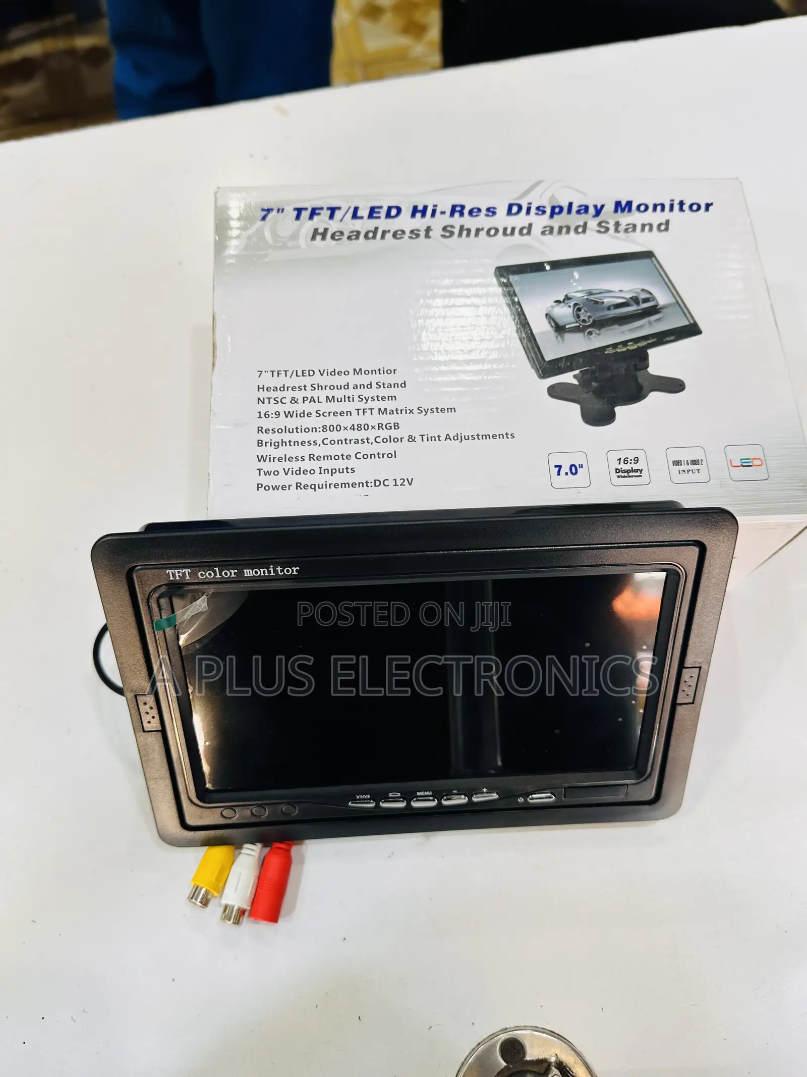 7" TFT-LCD Car Reverse Monitor System