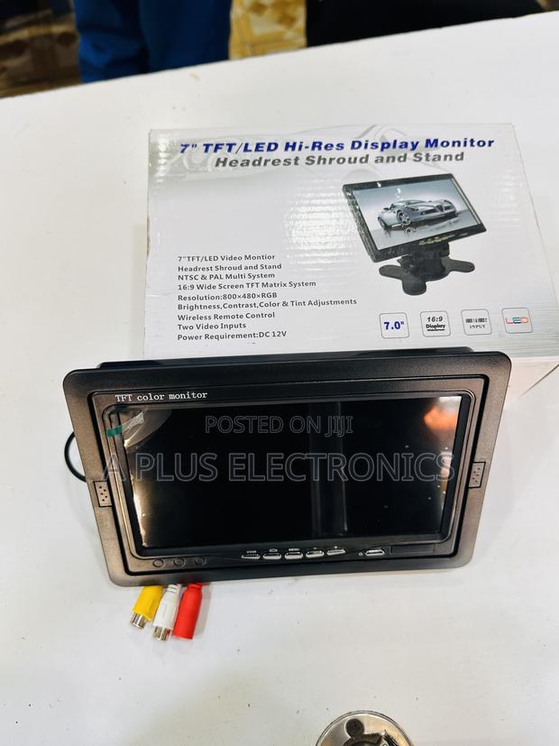 7" TFT-LCD Car Reverse Monitor System - main view