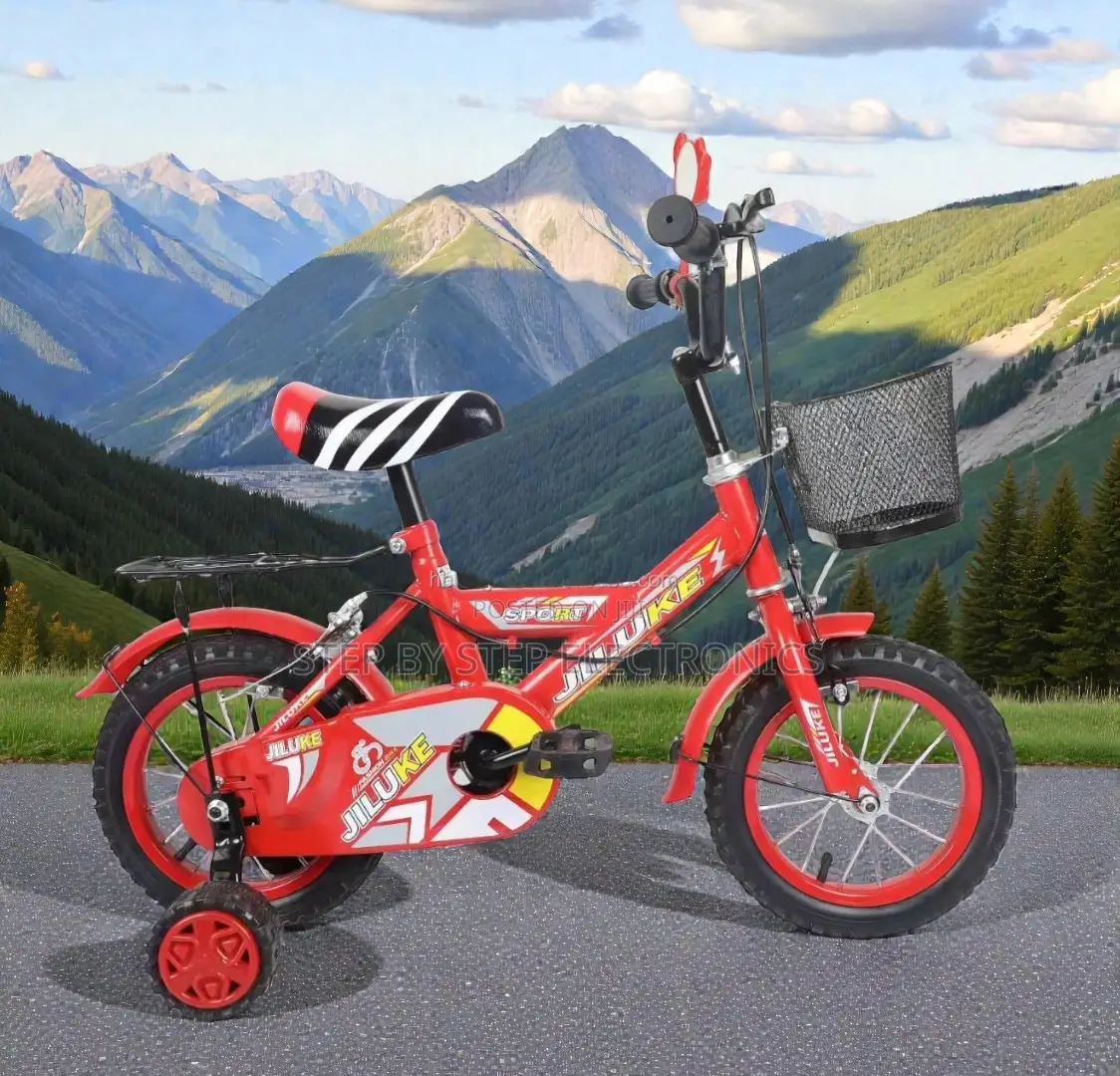 Sturdy Frame 16 Inch 3-7 Years Children Kids Bicycle Water Bottle