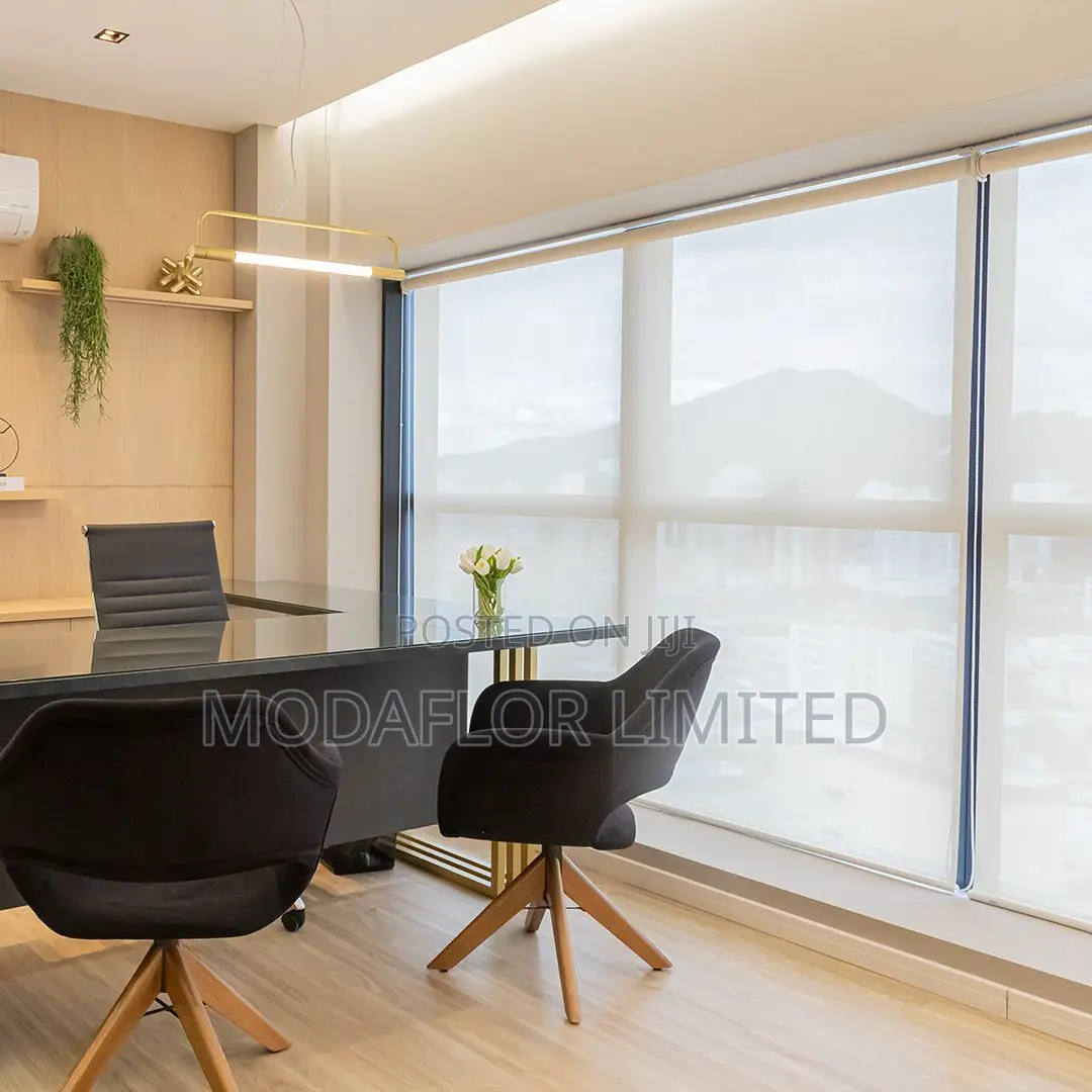 Soft Light Sunscreen Blinds for Interiors