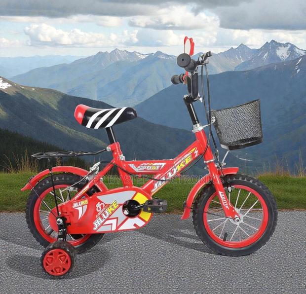 Sturdy Frame 16 Inch 3-7 Years Children Kids Bike With Basket Seat