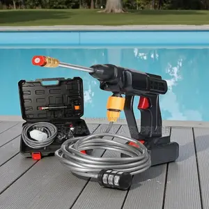 Cordless High Pressure Car Washer Gun Jet Spray Machine for Cleaning
