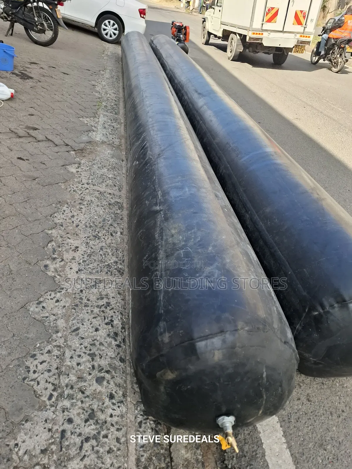 600mm by 9mtrs Culvert Balloon.