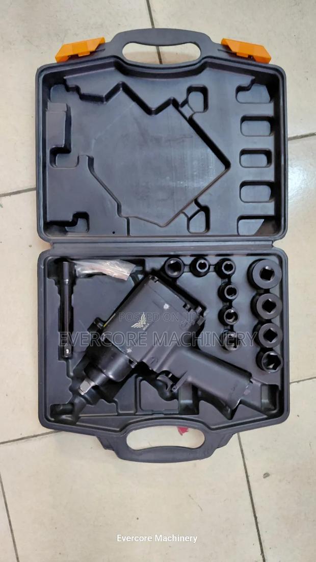 Heavy Duty Half Inch Impact Wrench Machine With Accessories. - thumbnail 2