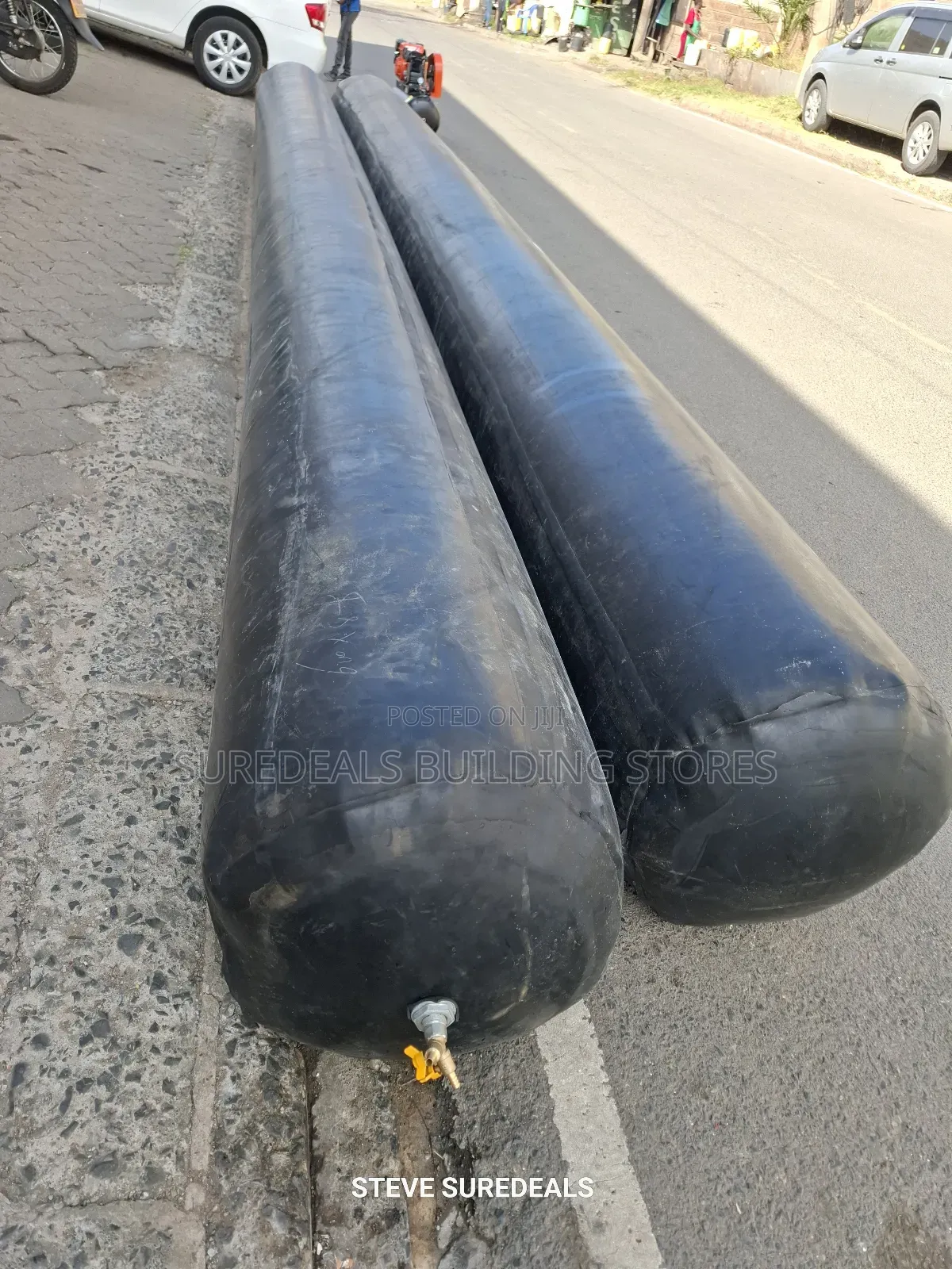 Inflatable Rubber Culvert Balloons, 600mm * 9mtrs