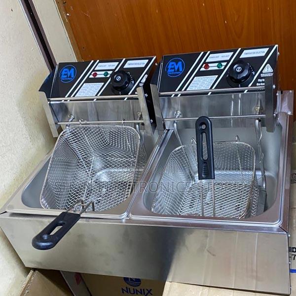 (Double) 12 Liters Commercial Double Deep Fryer