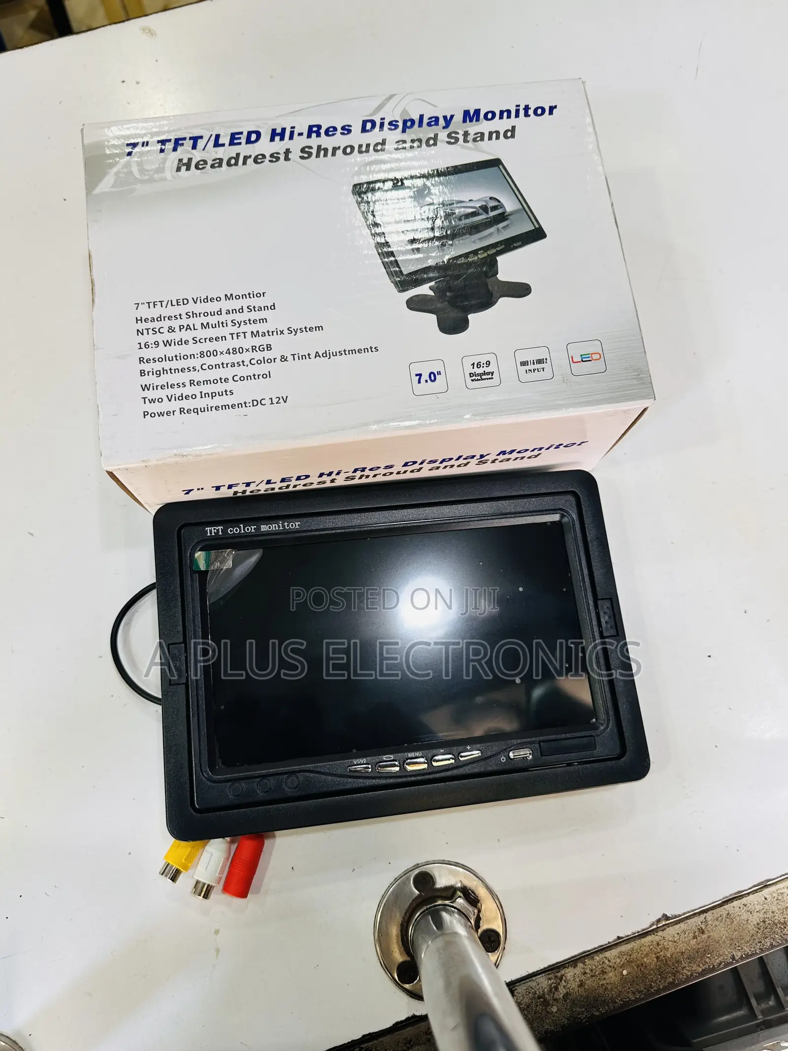 7'' TFT LCD Color Screen Car Rear View Monitor