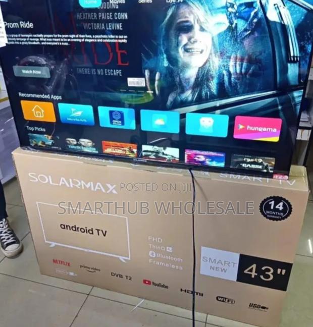 Television Solarmax 43" Inch Smart Android - thumbnail 3