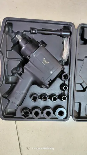 Heavy Duty Half Inch Impact Wrench Machine With Accessories.