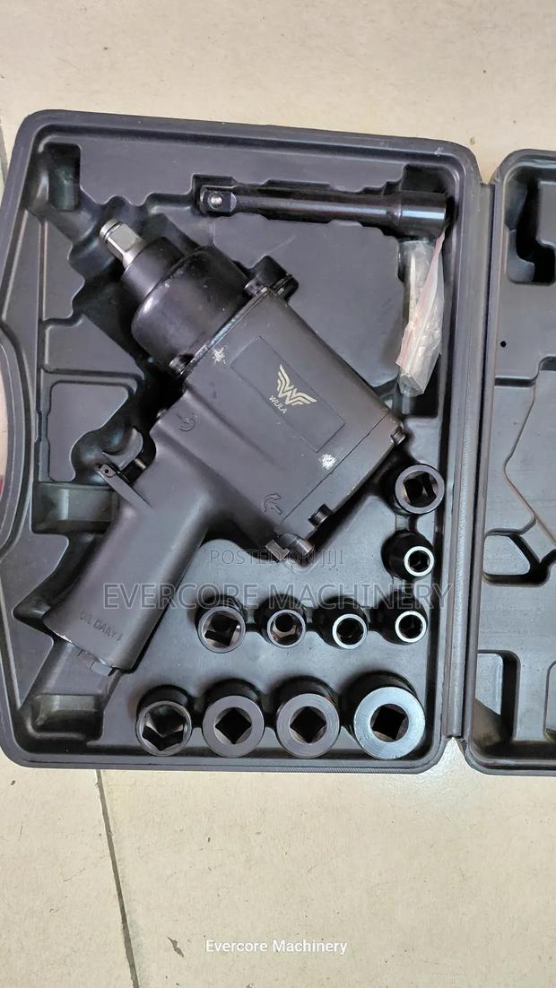 Heavy Duty Half Inch Impact Wrench Machine With Accessories. - thumbnail 3