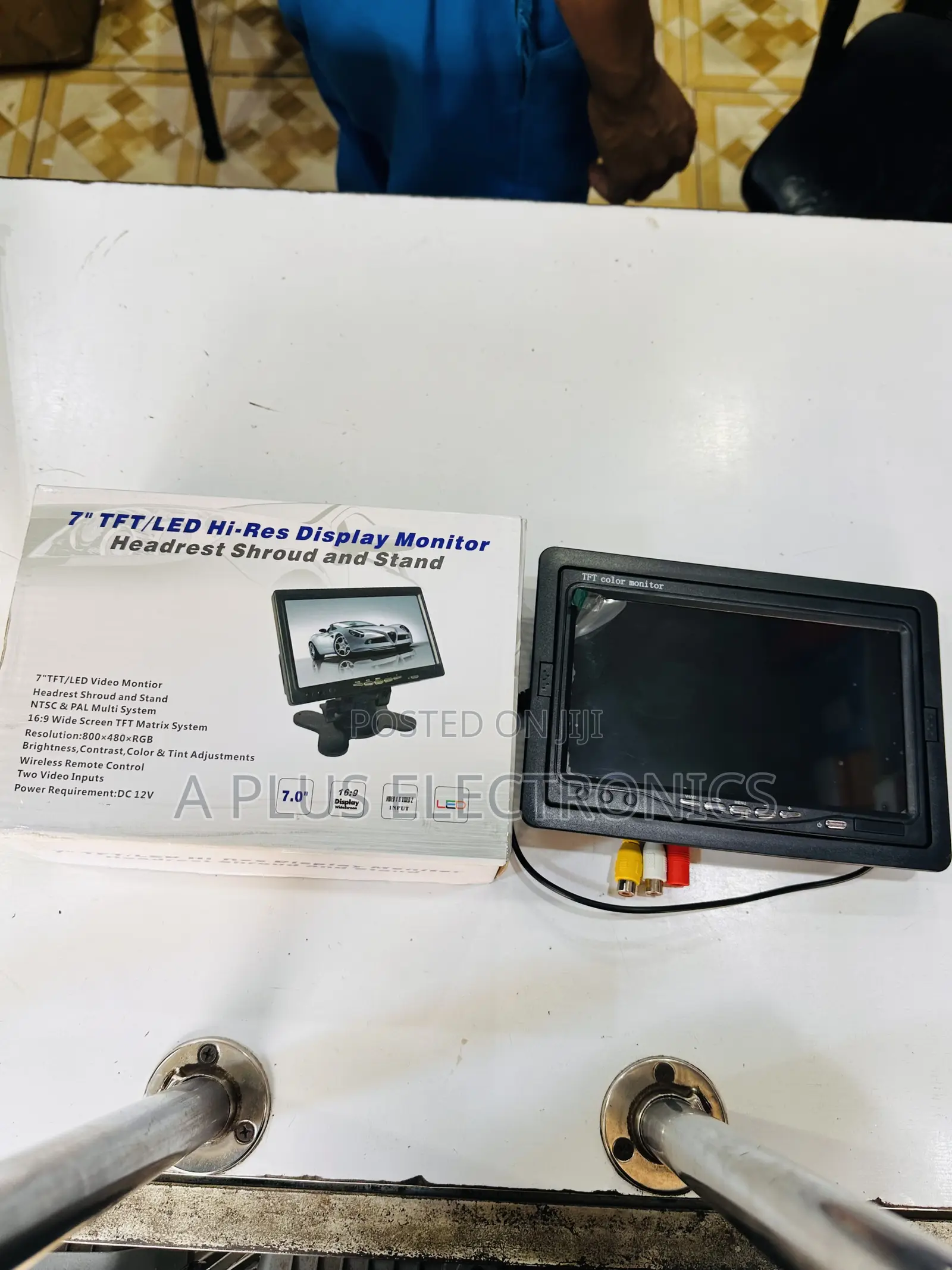 7 Inch Ultra Thin TFT LCD Color Monitor