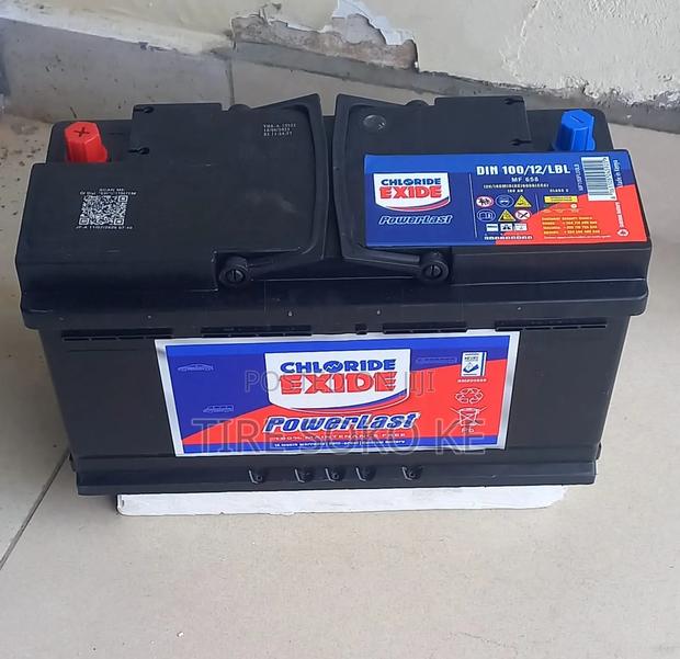 Din 100 Chloride Exide Exide Powerlast Battery Mf - main view