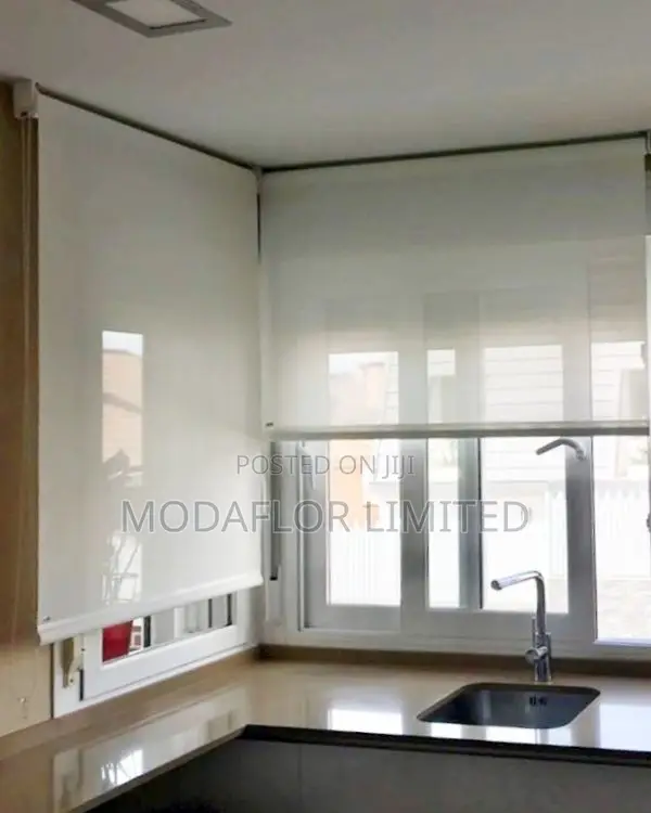 Transparent Sunscreen Blinds for Bright Rooms