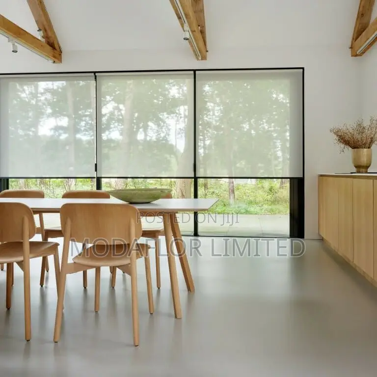 Sleek Sunscreen Roller Blinds for Apartments
