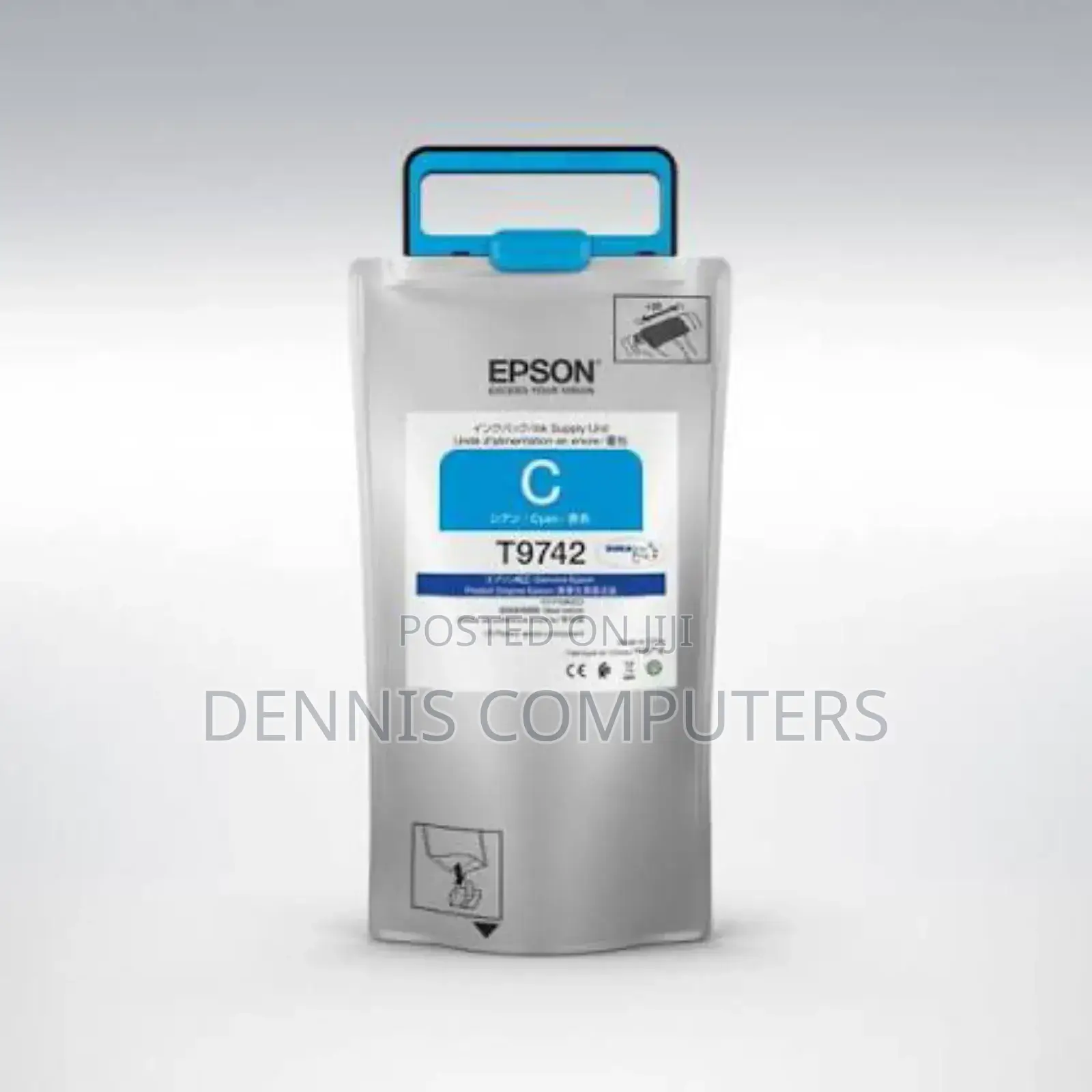 Epson T9742 Cyan XXL Ink Cartridges for Wf-C869r Series
