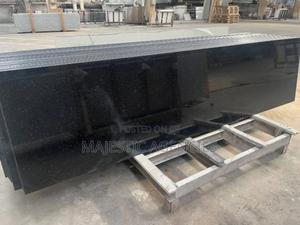 Polished Black Granite Slabs - thumbnail 2