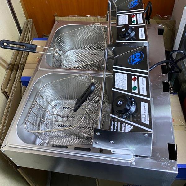 Commercial Double Deep Fryer 6l+6l