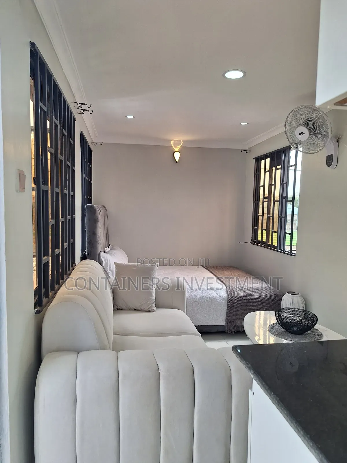 Container Studio House Perfect For Air Bnb Set Up.
