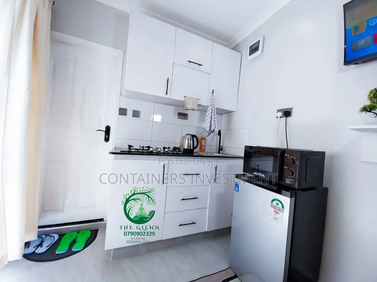 Container Studio House Setting- Fit For Bedsitters/ Air Bnb Business.