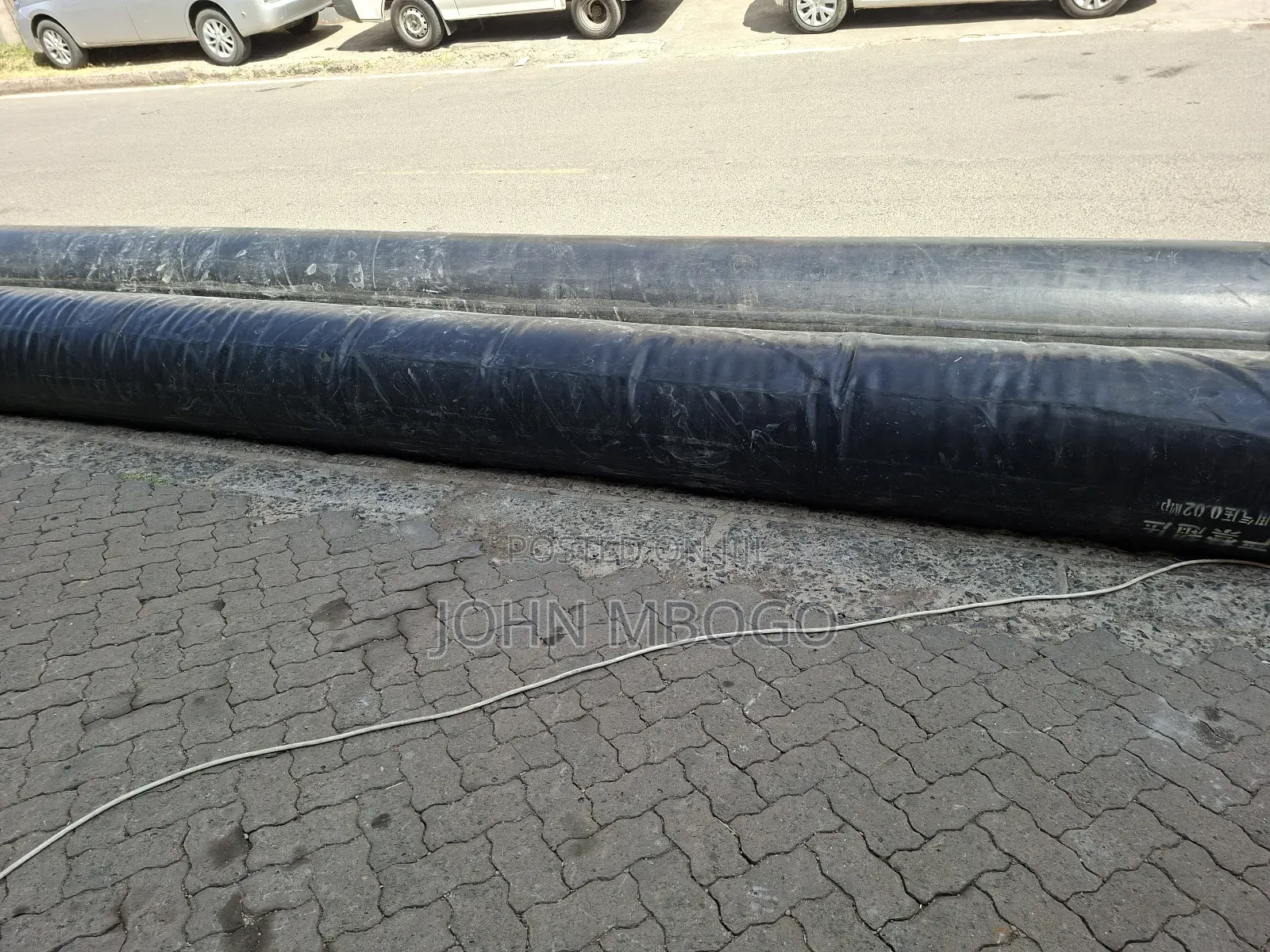Culvert Baloon 600mm , 6 Metres .