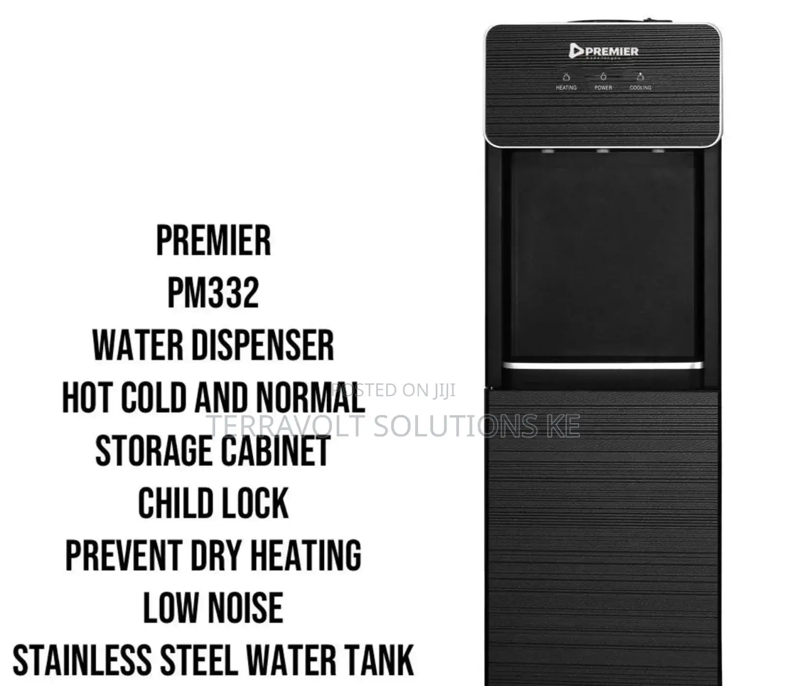Premier Pm332 Hot,Cold and Normal Water Dispenser