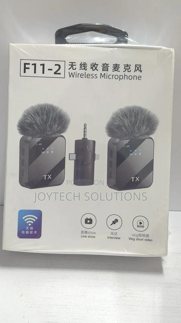 Lavalier Lapel Wireless Microphone Plug and Play With Clear Timbre. - thumbnail 2